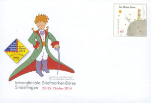 Briefmarke Deutschland Der kleine Prinz