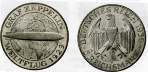 Münze Graf Zeppelin