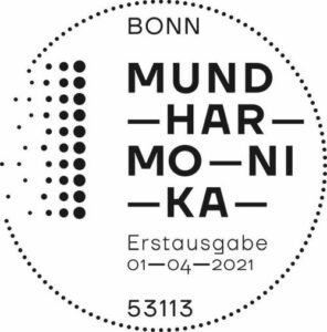 Stempel Bonn Mundharmonika