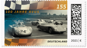 Briefmarke Deutschland AVUS