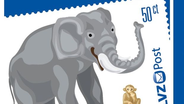 Mal dein Lieblingstier für eine Briefmarke!