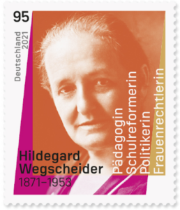 Briefmarke Deutschland Hildegard Wegscheider