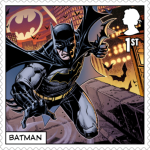 Briefmarke Großbritannien Batman