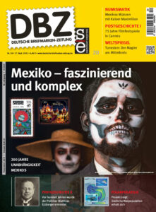 Deutsche Briefmarken-Zeitung 20/2021 Titelseite Mexiko