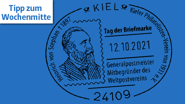 Tipp zur Wochenmitte: Tag der Briefmarke in Kiel