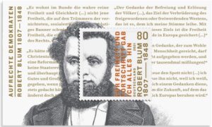 Briefmarke Deutschland Robert Blum