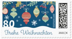 Briefmarke Deutschland Weihnachten