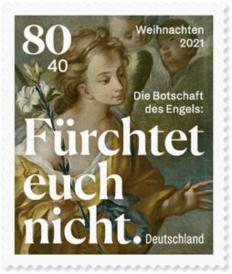 Briefmarke Deutschland Weihnachten