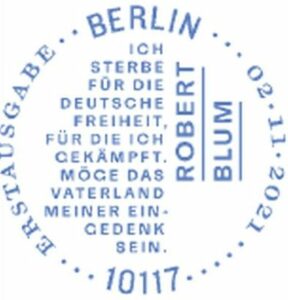 Stempel Berlin Robert Blum