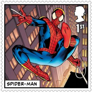 spiderman-Briefmarke