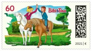 Briefmarke Deutschland Bibi und Tina
