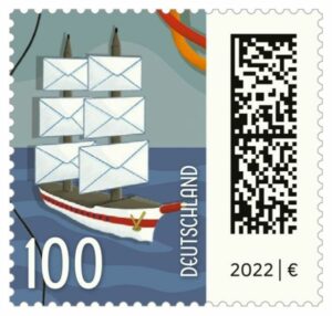 Briefmarke Deutschland Briefdrachen