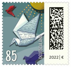 Briefmarke Deutschland Brieftaube