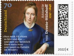 Briefmarke Deutschland Annette von Droste-Hülshoff