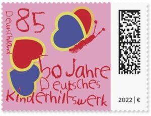 Briefmarke Deutschland Kinderhilfswerk