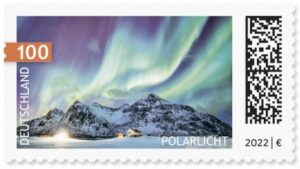 Briefmarke Deutschland Polarlicht