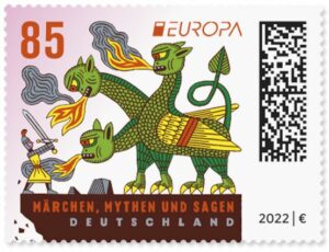 Briefmarke Deutschland Märchen Mythen Sagen