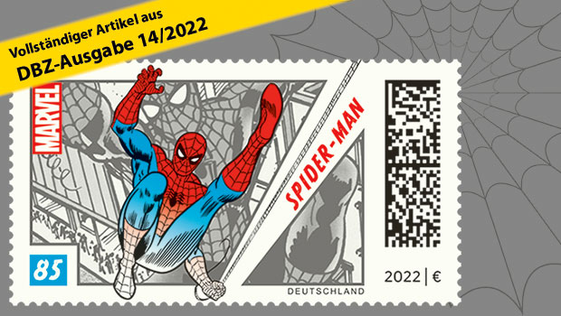 Im Netz der Spinne: Sondermarke für Spider-Man