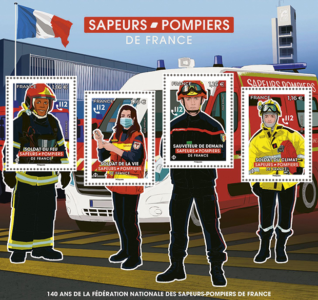 Briefmarken_Neuheit_Frankreich_Feuerwehr_block