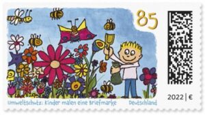 Briefmarke Deutschland Kinder