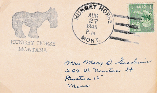 Briefmarken_Stempel_Pferd_Tiere_Hobby_Sammelgebiet_hungry_horse