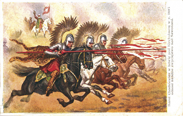 Ukraine_Ansichtskarten_Krieg_Fluegelhusaren