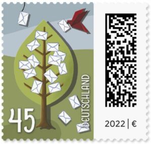 Briefmarke Deutschland Briefbaum