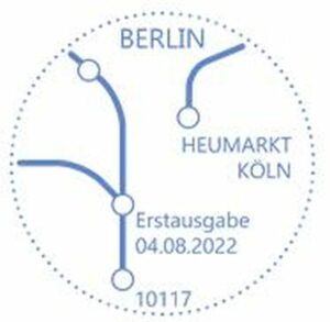 Stempel Berlin U-Bahn Heumarkt Köln