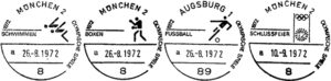 Stempel Olympia 1972 München