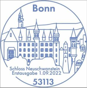 Stempel Bonn Schloss Neuschwanstein