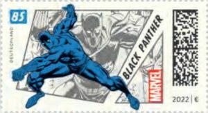 Briefmarke Deutschland Black Panther