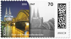 Briefmarke Deutschland Köln