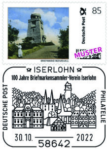 Tipp_zum_Wochenende_Briefmarken_Sonderstempel_Boerse_Jubilaeum_Iserlohn.jpg _Marke_Stempel