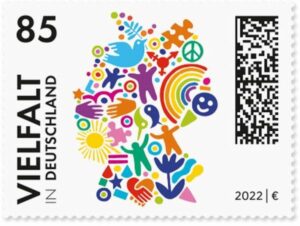 Briefmarke Deutschland Diversität