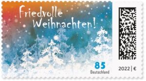 Briefmarke Deutschland Weihnachten