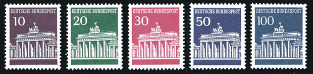 Zinnober_Zacke_Dauermarken_Sondermarken_Bewertung_Briefmarken_Brandenburger_Tor