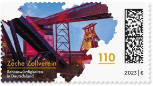 Briefmarke Deutschland Zeche Zollverein