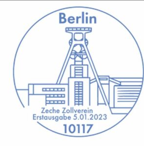Stempel Berlin Zeche Zollverein