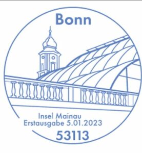 Stempel Bonn Insel Mainau