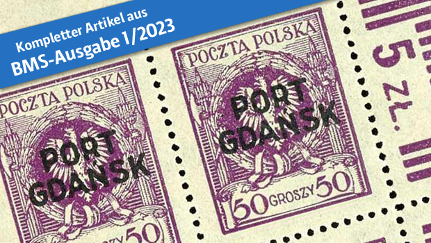 Klassische Philatelie: Der Danziger Postkrieg