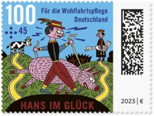 Briefmarke Deutschland Hans im Glück