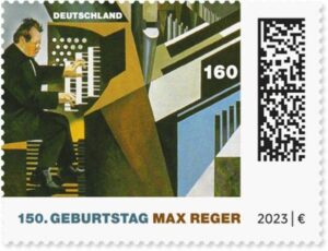 Briefmarke Deutschland Max Reger
