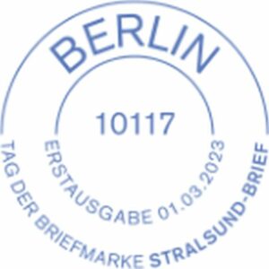 Stempel Berlin Stralsund-Brief