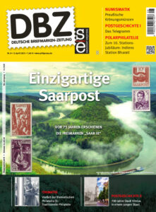 deutsche briefmarken zeitung 7 23 dbz08-23-saarpost-preussen-telegramm-bharati-thematik-vilnius-01