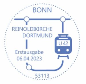 Stempel Bonn U-Bahn-Station Dortmund