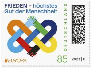 Briefmarke Deutschland Frieden