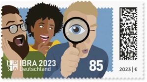 Briefmarke Deutschland IBRA 2023
