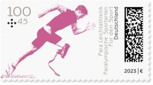 Briefmarke Deutschland Paraleichtathletik