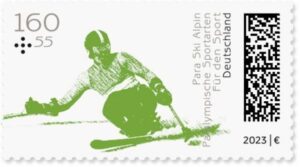 Briefmarke Deutschland Paraski