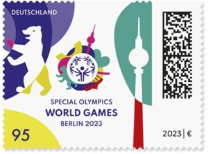 Briefmarke Deutschland Special-Olympics